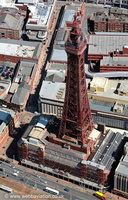 Blackpool Tower from the air