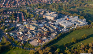 Blackpool Victoria Hospital aerial photo