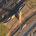 Cabin Lift on Queens Promenade Blackpool from the air
