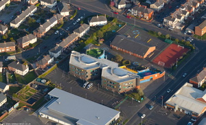 Devonshire Primary Academy Blackpool FY3 aerial photo