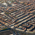 Gorton St & Talbot Rd Blackpool FY1   aerial photo