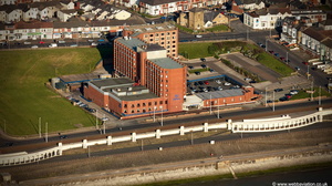 Hilton Hotel Blackpool aerial photograph
