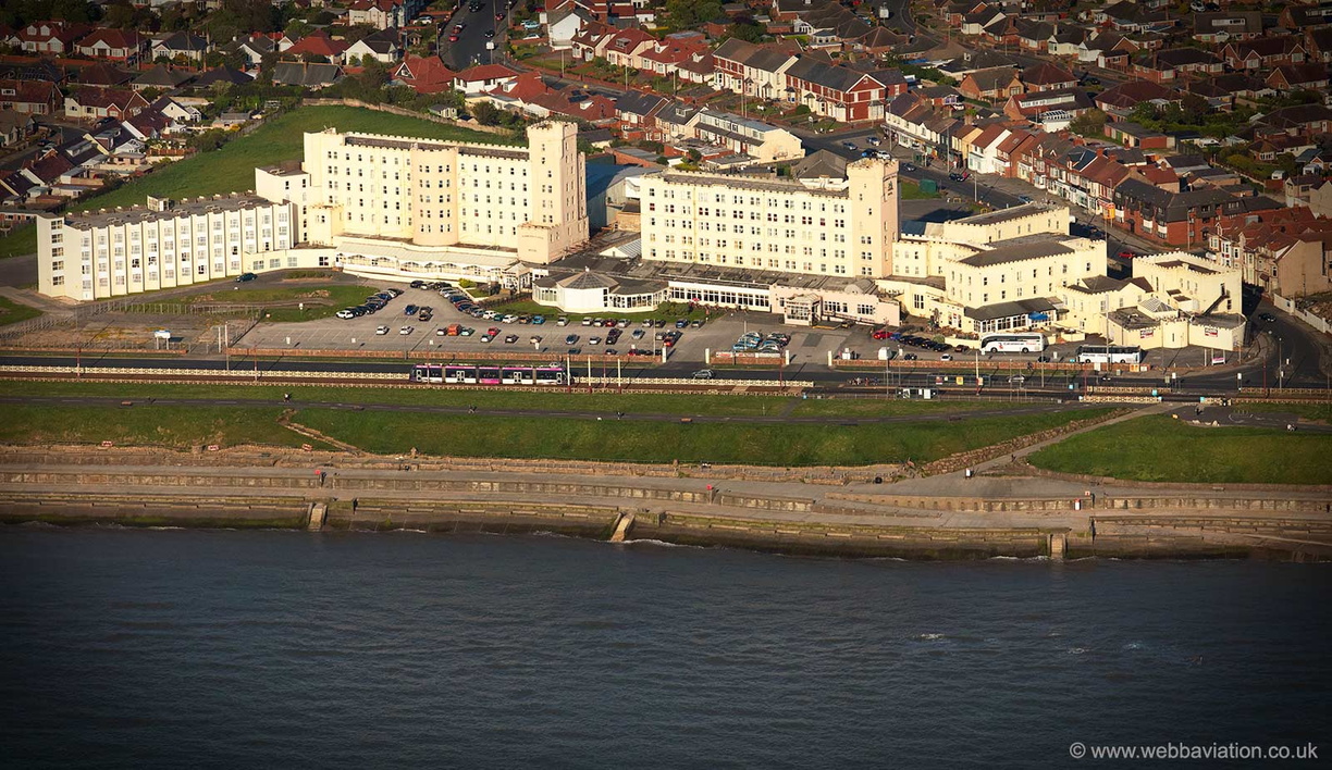 Norbreck Castle Hotel Blackpool  from the air
