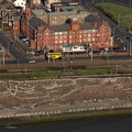 Savoy Hotel on the sea front at  Blackpool aerial photograph