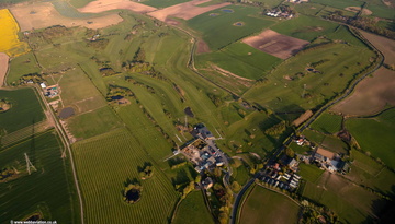 Staining Lodge Golf Course Blackpool   aerial photo