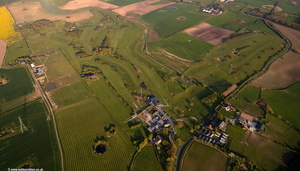 Staining Lodge Golf Course Blackpool   aerial photo