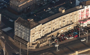 The Claremont Hotel in Blackpool from the air