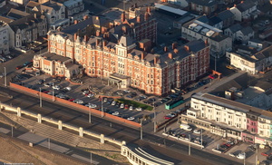 The Imperial Hotel Blackpool from the air