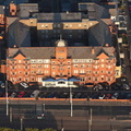 Savoy Hotel on Queens Promenade Blackpool from the air