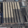 former Vickers factory Blackpool aerial photo
