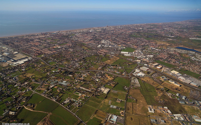 Blackpool aerial photo