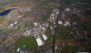 Clifton Rd Blackpool aerial photo