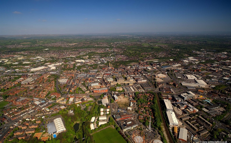  Bolton panorama from the air