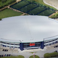 Bolton Arena from the air