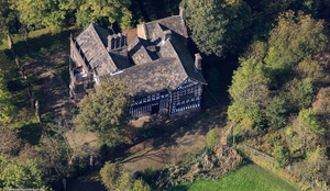 Hall i' th' Wood Museum  Bolton from the air