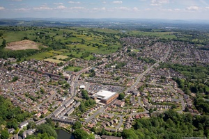 Harwood  Bolton from the air