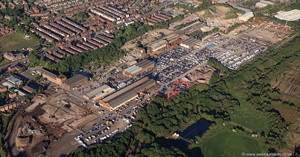 Horwich , Lancashire from the air