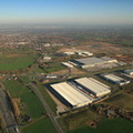 Logistics North Business park Bolton from the air