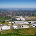  Logistics North Business park Over Hulton Bolton from the air