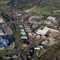 Lostock Industrial Estate, Horwich, Bolton from the air