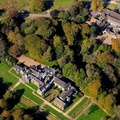 Smithills Hall Bolton from the air