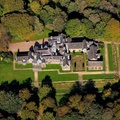 Smithills Hall Bolton from the air