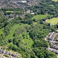 The Rigbys Park Rigby Lane Bolton from the air
