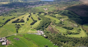 Turton Golf Club from the air