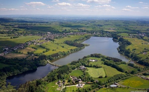 Wayoh Reservoir from the air