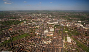 Derby St Bolton from the air