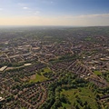 Springfield,  Bolton BL3 panorama from the air