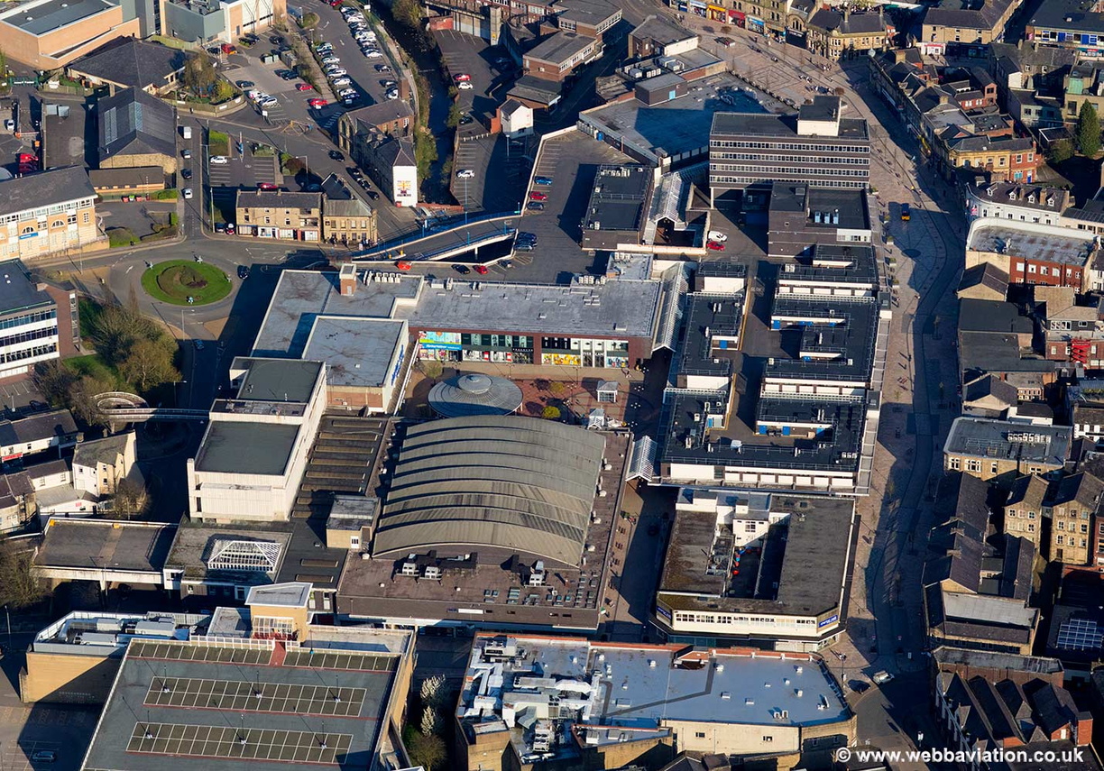 Charter Walk Shopping Centre aerial photograph