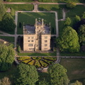 Gawthorpe Hall from the air