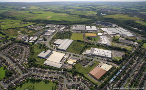Heasandford Industrial Estate, Widow Hill Road, Burnley, BB10 2BQ aerial photograph