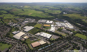 Heasandford Industrial Estate, Widow Hill Road, Burnley, BB10 2BQ aerial photograph