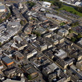 Manchetser Road  & vicinity Burnley town centre aerial photograph