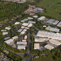 Network 65 Business Park, Burnley BB11 from the air