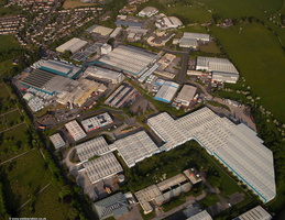 Rossendale Road Industrial Park /   Orient Business Park, Burnley BB11  from the air