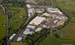 Shuttleworth Mead Business Park  from the air