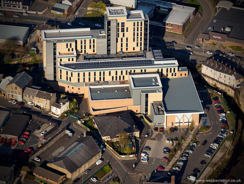 St Peter's Primary Health Care Centre Burnley  aerial photograph