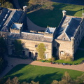 Towneley Hall  Burnley  aerial photograph