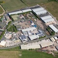 Burscough Industrial Estate from the air