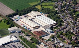 DS Smith Packaging Burscough from the air