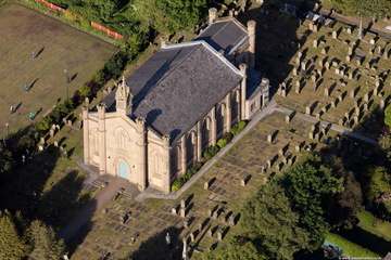 St John The Baptist Church, Burscough from the air