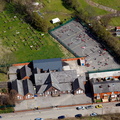 St Saviour C of E Primary School Fold Rd Radcliffe  aerial photo