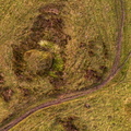  possible neolithic or bronze age burial mounds  from the air  