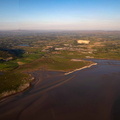  Lancashire coast at Carnforth from the air