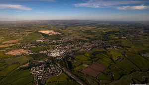 Carnforth from the air