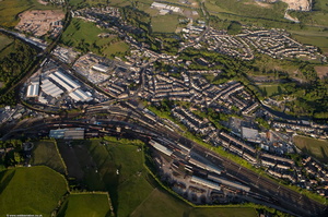 Carnforth from the air