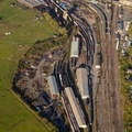 Carnforth MPD, formerly Steamtown Carnforth from the air
